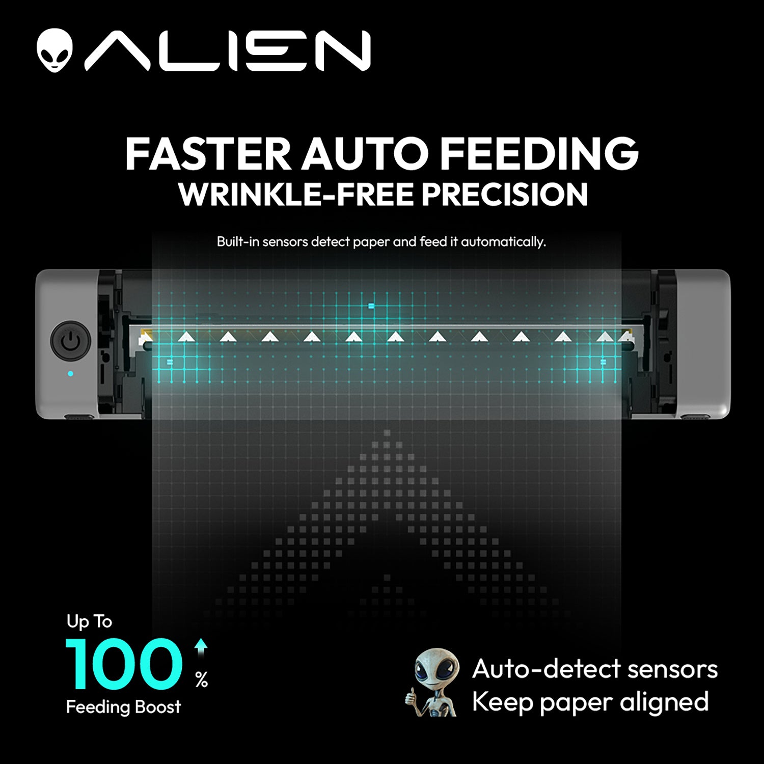 INKONE ワイヤレス タトゥーサーマルコピー機(Bluetooth接続タイプ)