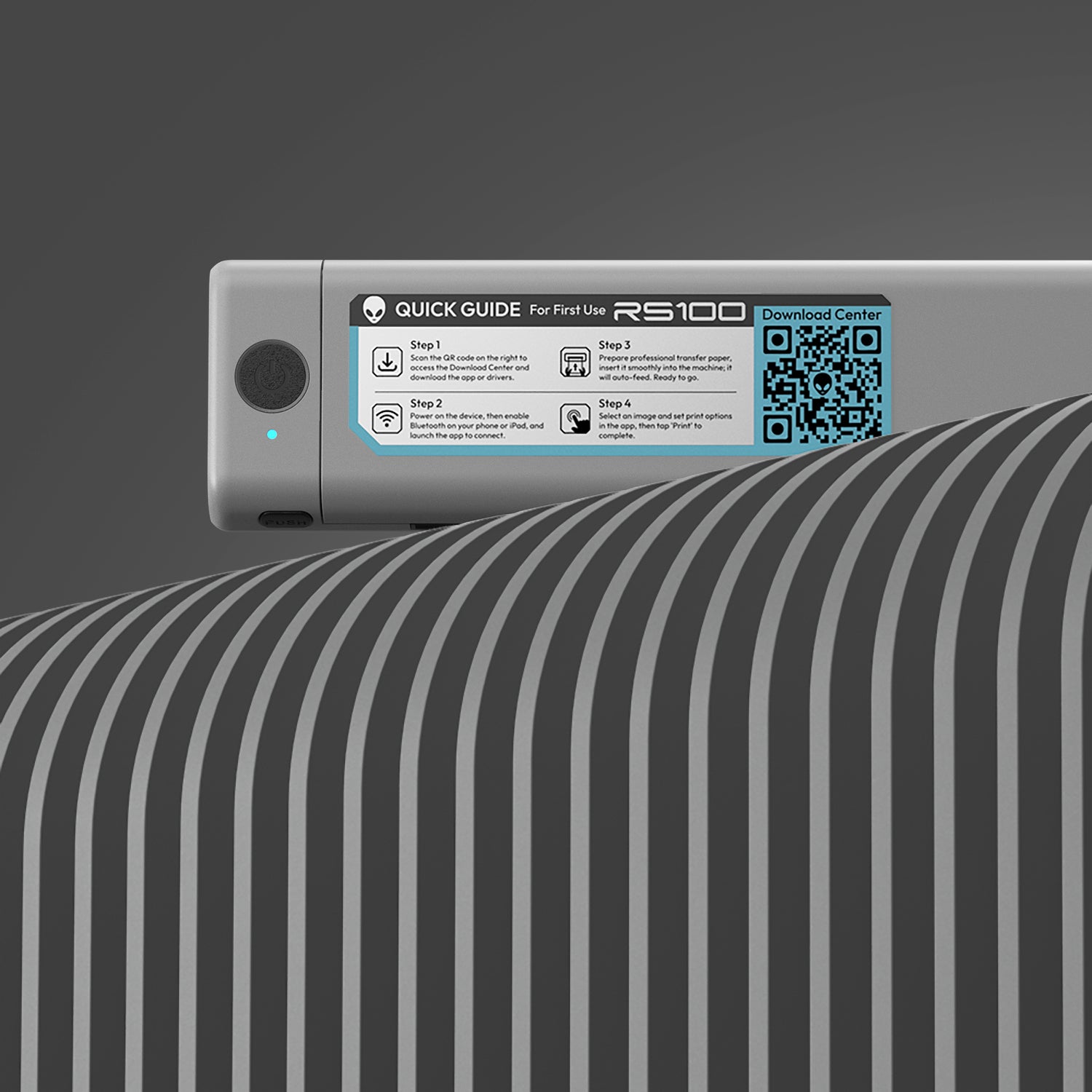 INKONE ワイヤレス タトゥーサーマルコピー機(Bluetooth接続タイプ)