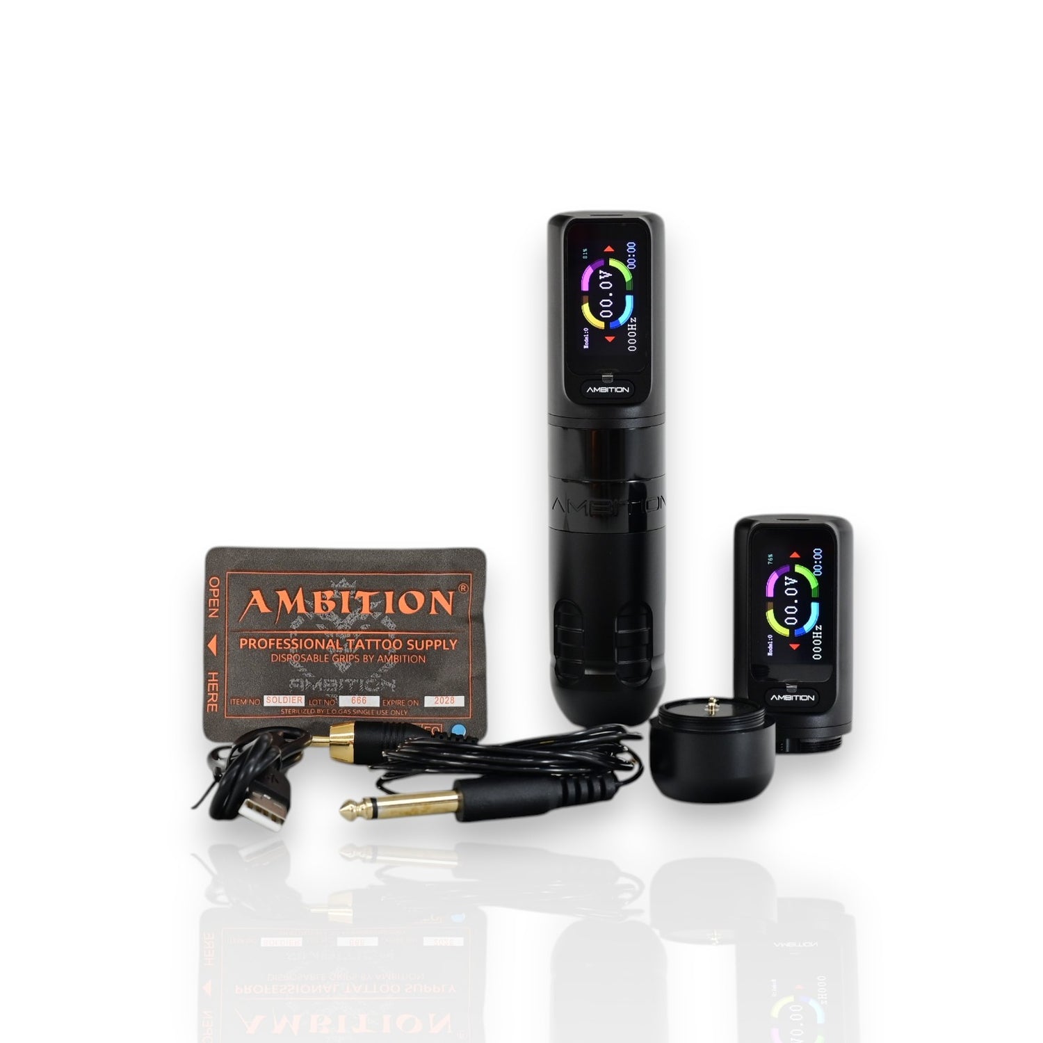 Ambition Seher アジャスタブル ストローク ワイヤレスペン型マシン (ダブルバッテリー)