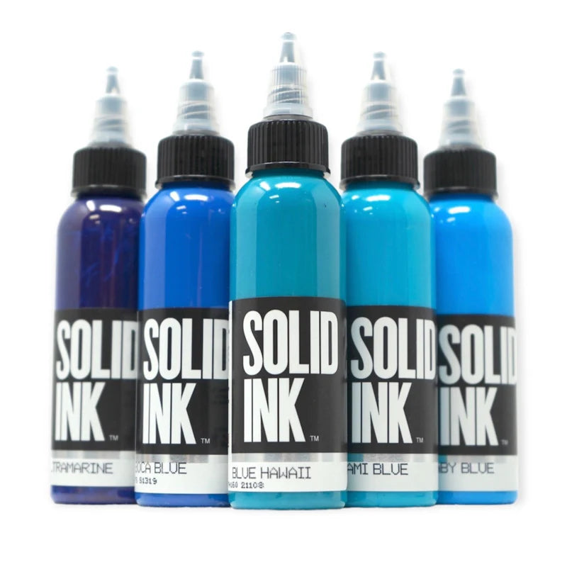 SOLID INK  Blue Set(5色入り)