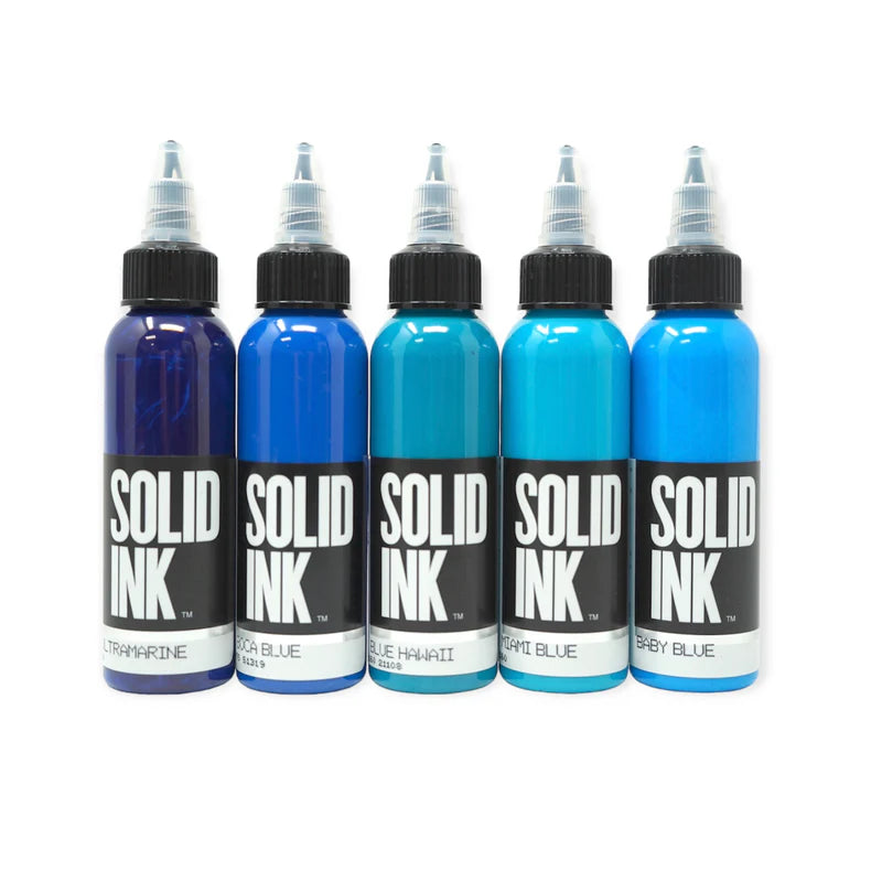 SOLID INK  Blue Set(5色入り)