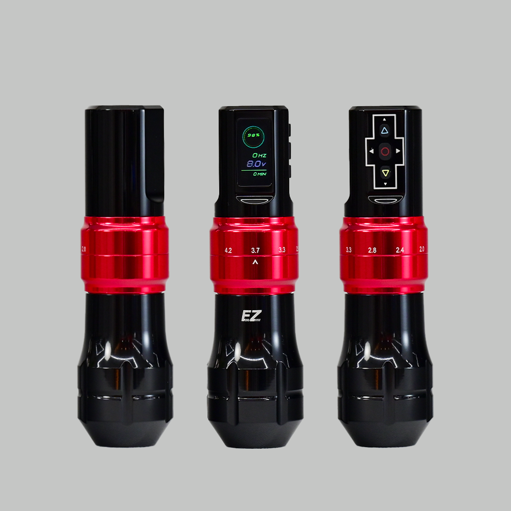 EZ P3 Pro ワイヤレスペン型タトゥーマシーン(ダブルバッテリー)