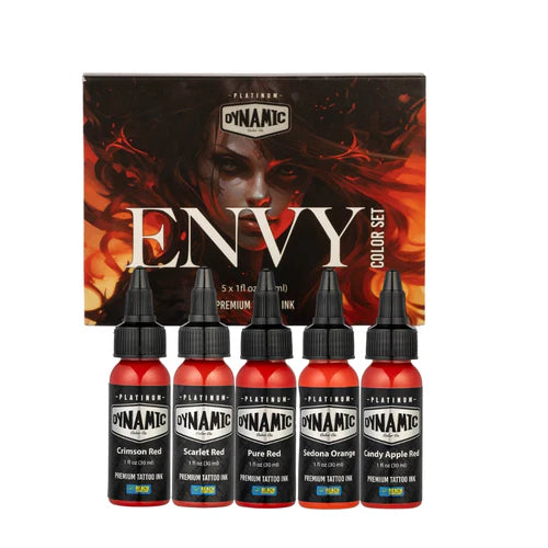 Dynamic Platinum Envy 1oz 5 Bottle Color Set