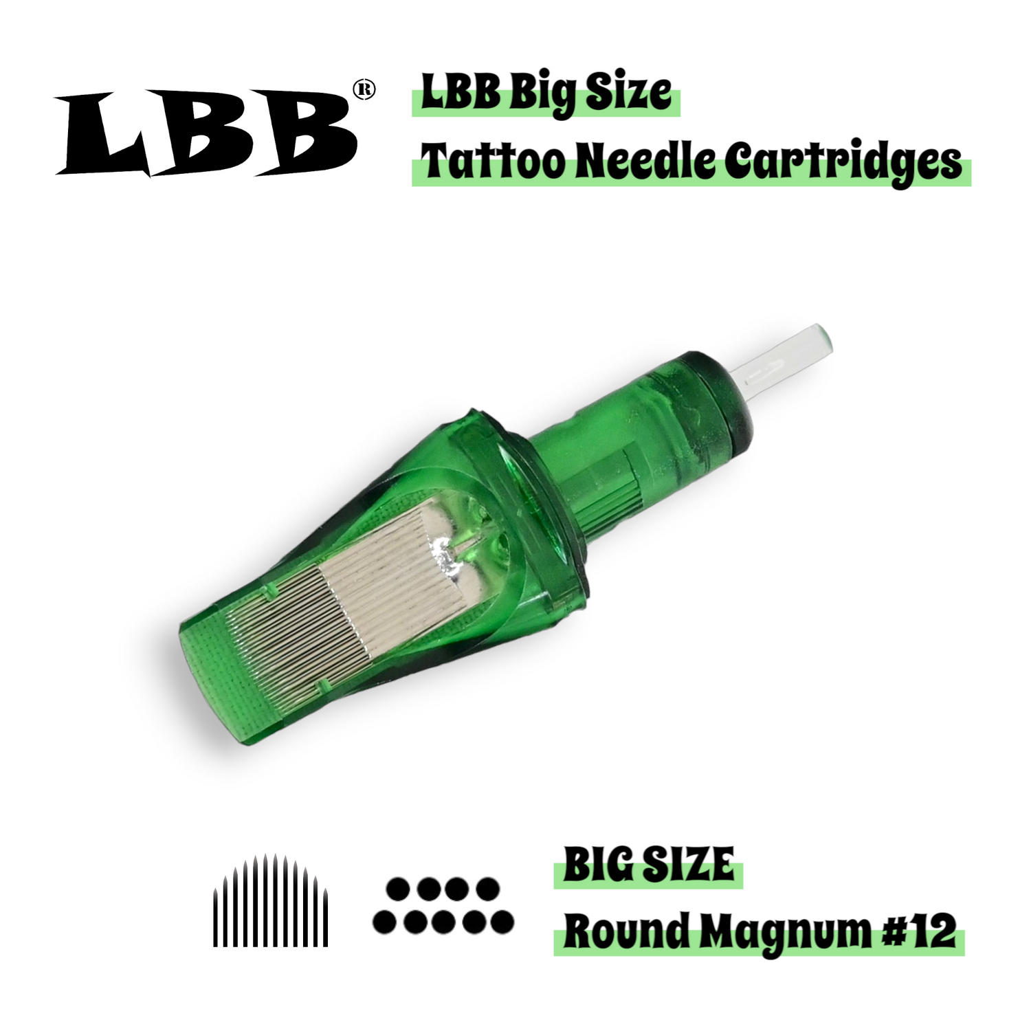 LBB Big Size Tattoo Needle Cartridges