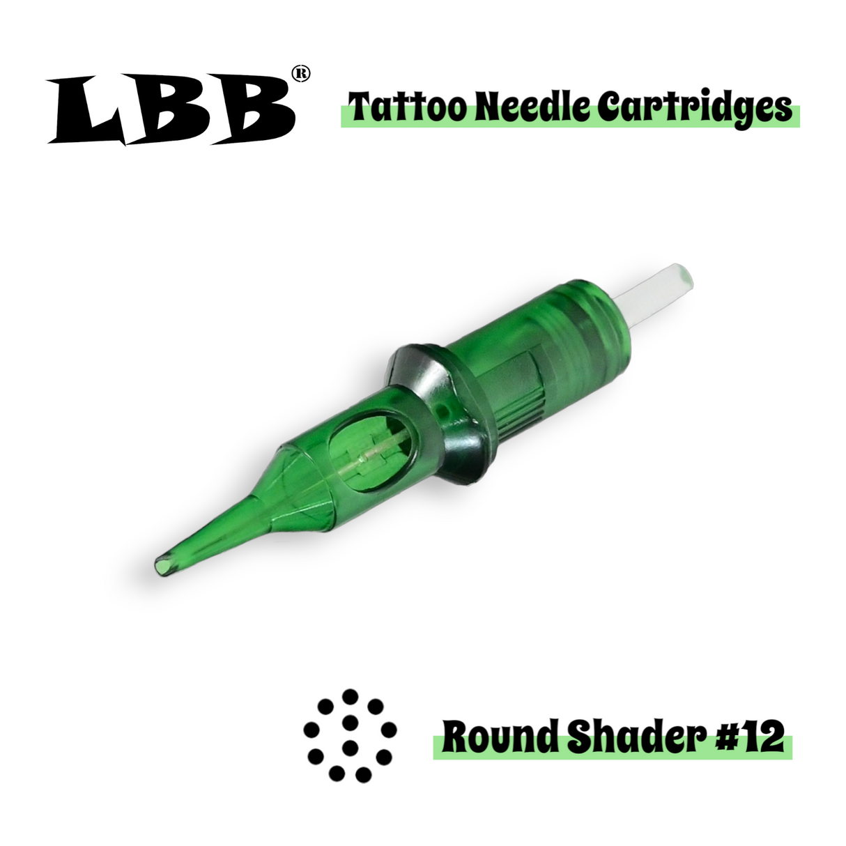 LBB Tattoo Needle Cartridges 【Round Shader】