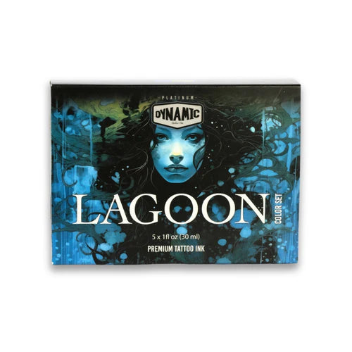 Dynamic Platinum Lagoon 1oz 5 Bottle Color Set