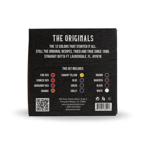 Dynamic OG Tattoo Ink Color Set