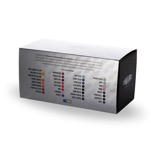 Dynamic Platinum Master Collection Tattoo Ink 32 Color Set