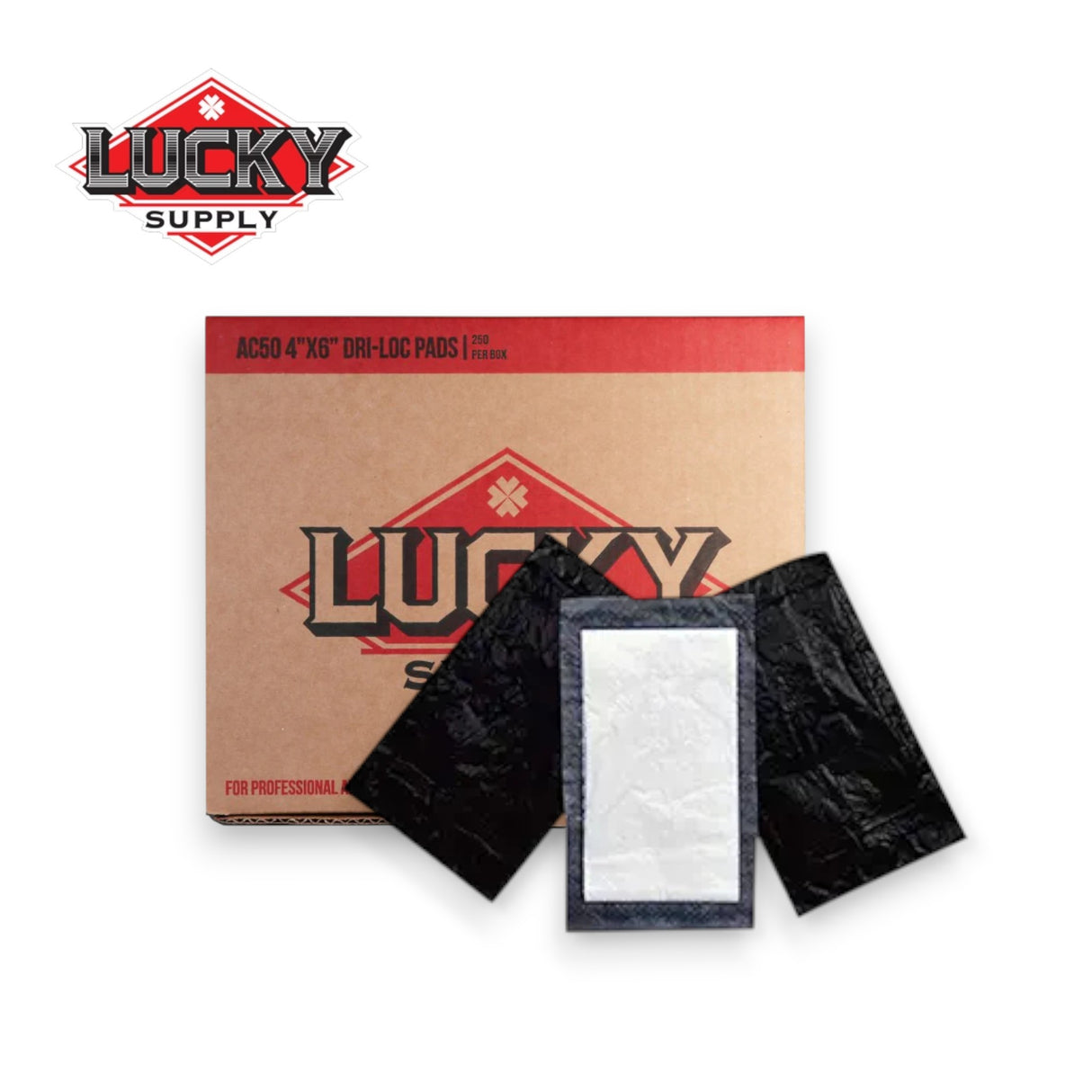 LUCKY SUPPLY Dri-Loc Pads / ドリロックパッド (250枚入)