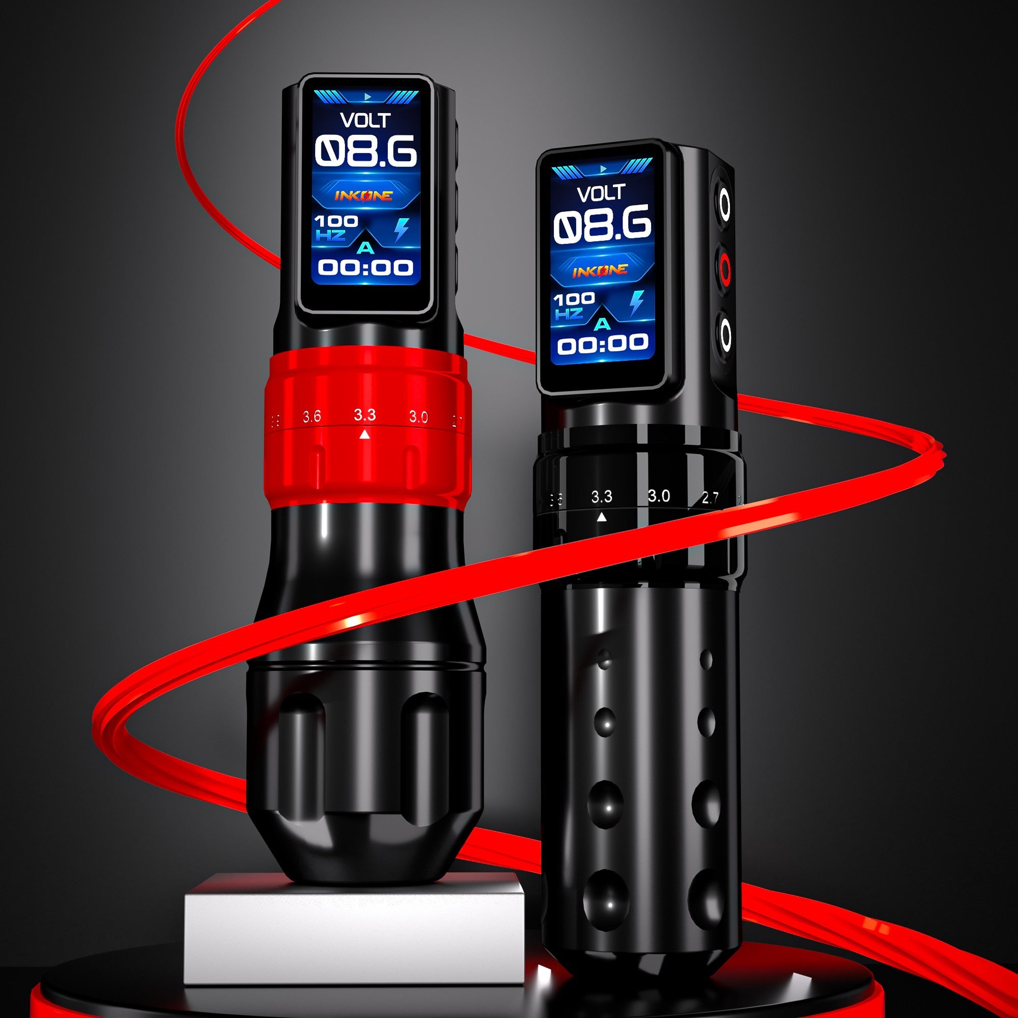 INKONE SYNER ワイヤレスペン型タトゥーマシーン – A.mollis