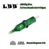 LBB Tattoo Needle Cartridges 【Round Magnum】