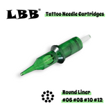LBB Tattoo Needle Cartridges 【Round Liner】