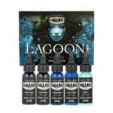 Dynamic Platinum Lagoon 1oz 5 Bottle Color Set