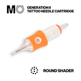 MO Gen II Tattoo Needle Cartridges with Finger Ledge 【Round Shader】