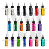 RADIANT Tattoo Ink - 40 colors set