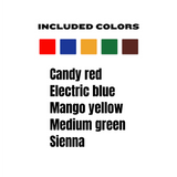 RADIANT Tattoo Ink - TRADITIONAL 5 colors set