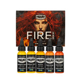 Dynamic Platinum Fire 1oz 5 Bottle Color Set