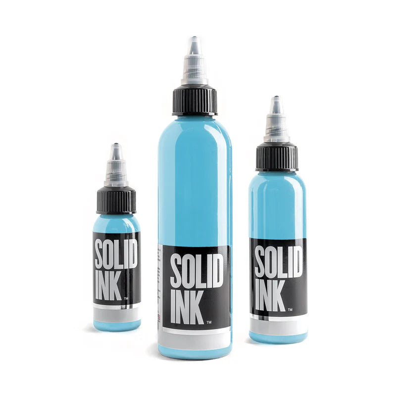 SOLID INK  PASTEL BLUE